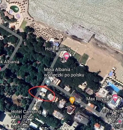 Апартаменты Mali I Robit 2+1,Golem Голем Экстерьер фото